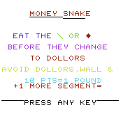 Money Snake